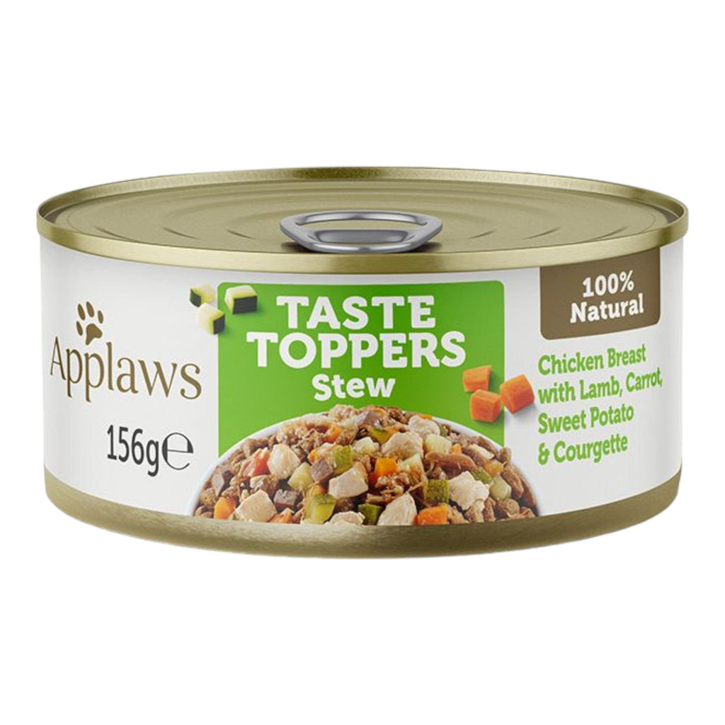 Applaws Topper In Stew Chicken Lamb Veg Dog Tin Wet Dog Food - PetHubb - TT3521RE - A