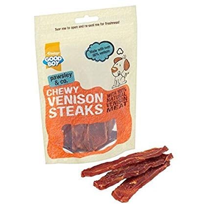 Armitage Good Boy Chewy Venison Steaks Dog Treats - PetHubb - ART620165