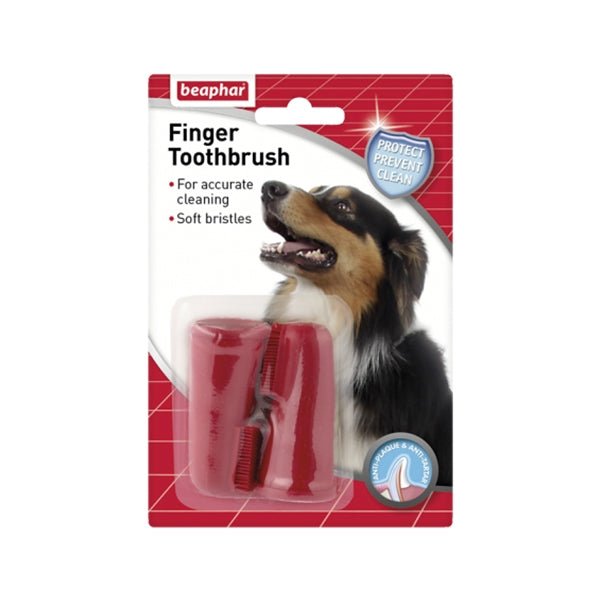 Beaphar Finger Toothbrush for Dogs - PetHubb - BE11327