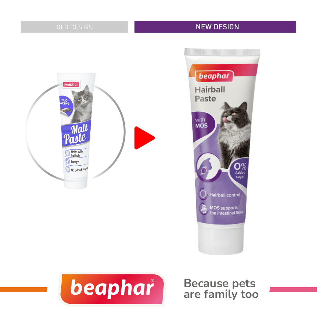 Beaphar Malt Paste Anti - Hairball for Cats - PetHubb - BE17035