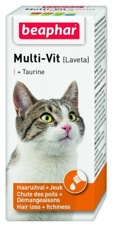 Beaphar Multivitamin Liquid with Taurine for Cats - PetHubb - BE12498