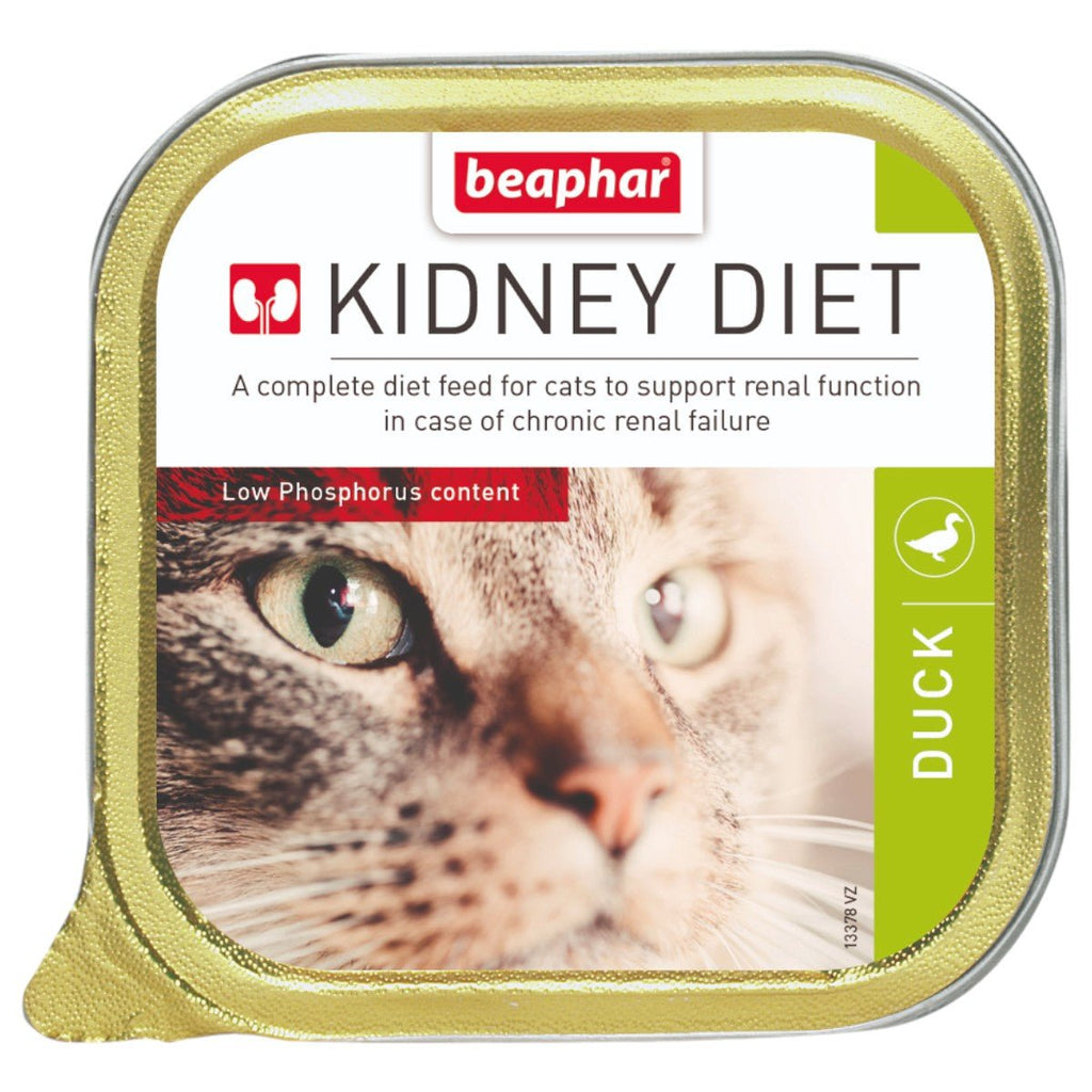 Beaphar Wet Food - Kidney/Renal Diet Duck for Cats - PetHubb - BE13378