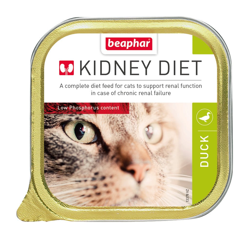 Beaphar Wet Food - Kidney/Renal Diet Duck for Cats - PetHubb - BE13378