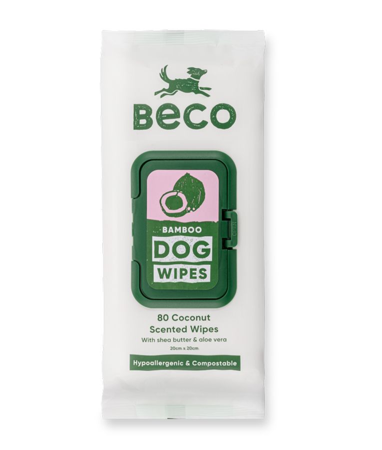 Beco Bamboo Coconut Scented Dog Wipes - PetHubb - BBDW - 02