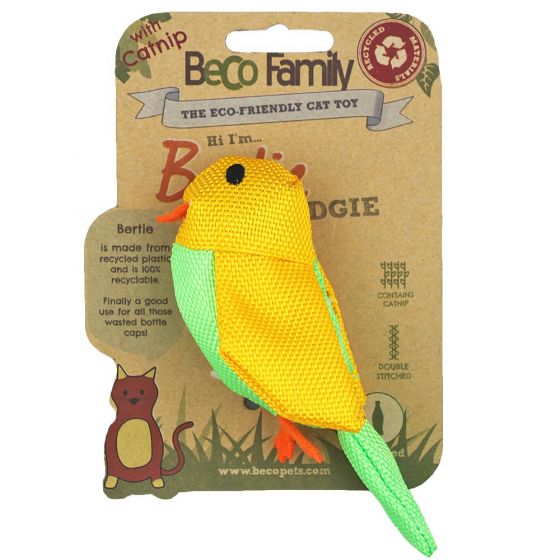 Beco Catnip Bertie The Budgie - PetHubb - 752218