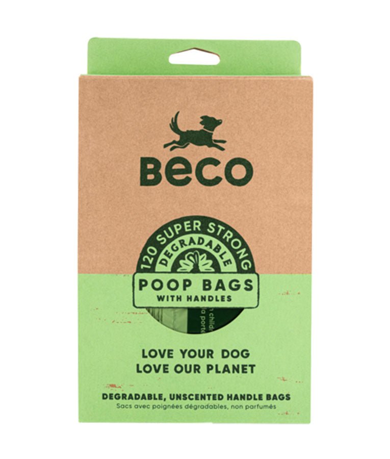 Beco Pets Unscented Poop Bags with Handle - PetHubb - 751952