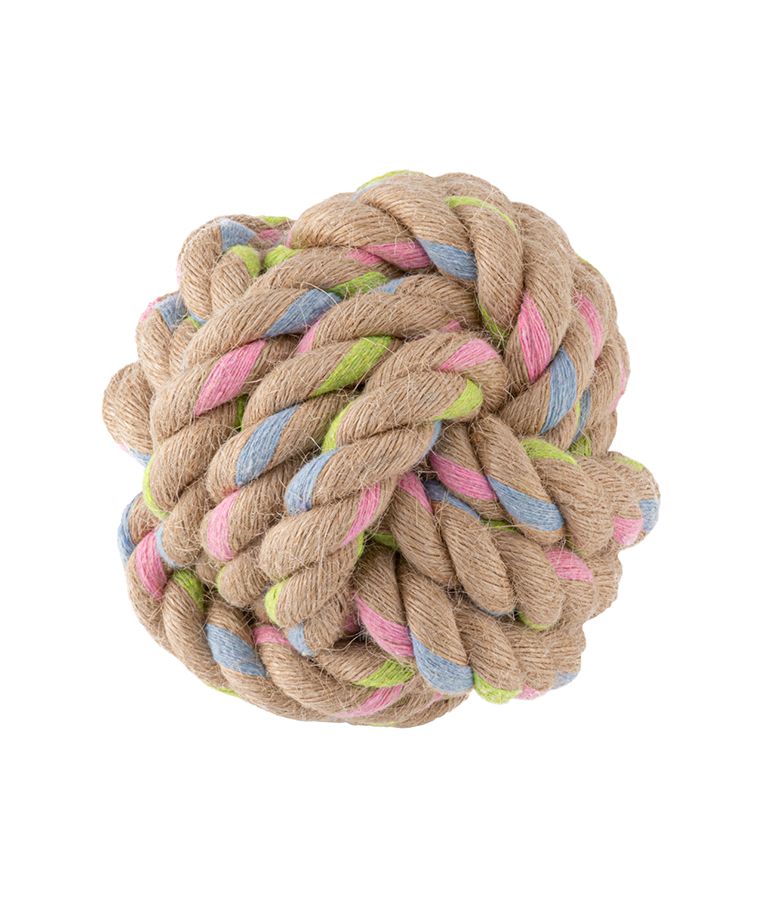 Beco Rope Hemp Ball - PetHubb - BHB - 755 - Small