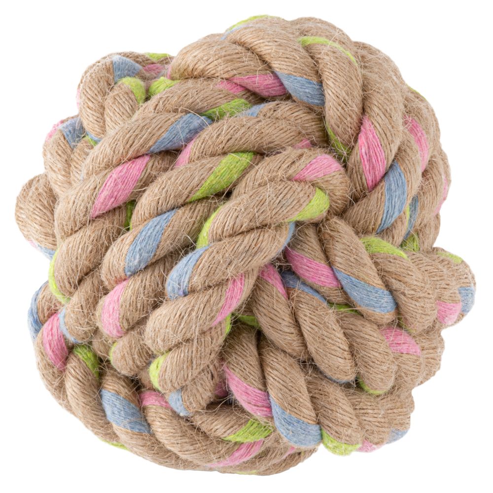 Beco Rope Hemp Ball with Loop - PetHubb - BHBL - 755 - Medium