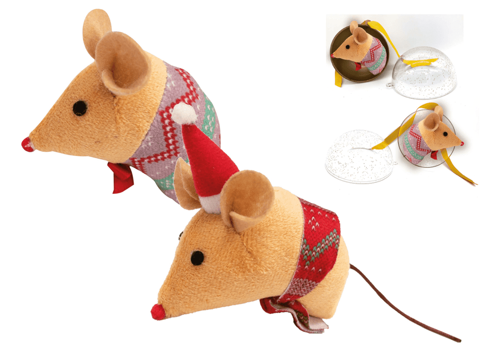 Bobby Christmas Holiday Mouse Cat Toy Holiday - PetHubb - BOC6073139