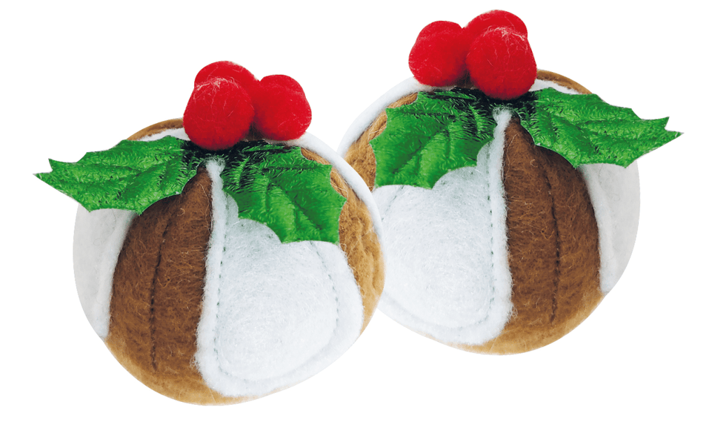 Bobby Christmas Pudding Cat Toy - PetHubb - BOC6073574