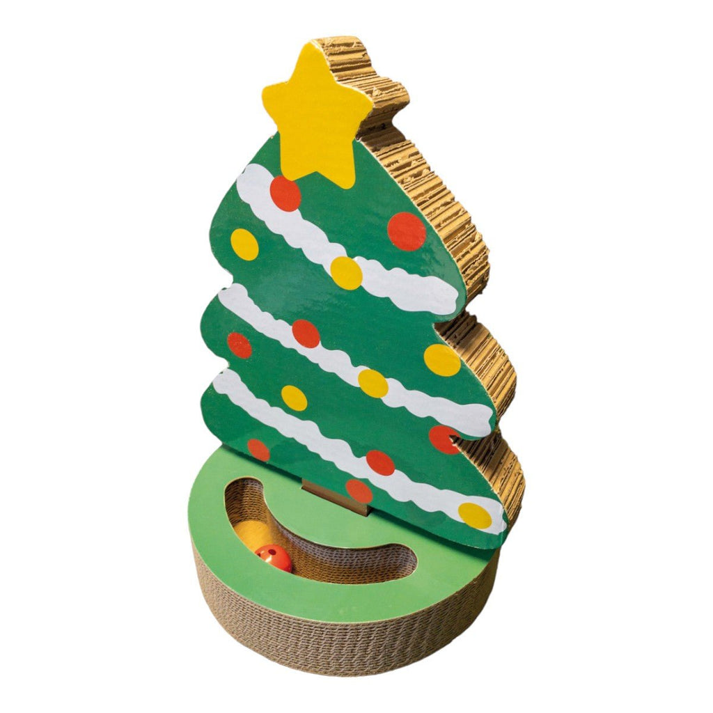 Bobby Christmas Tree Cardboard Scratching Post - PetHubb - BOC6073029