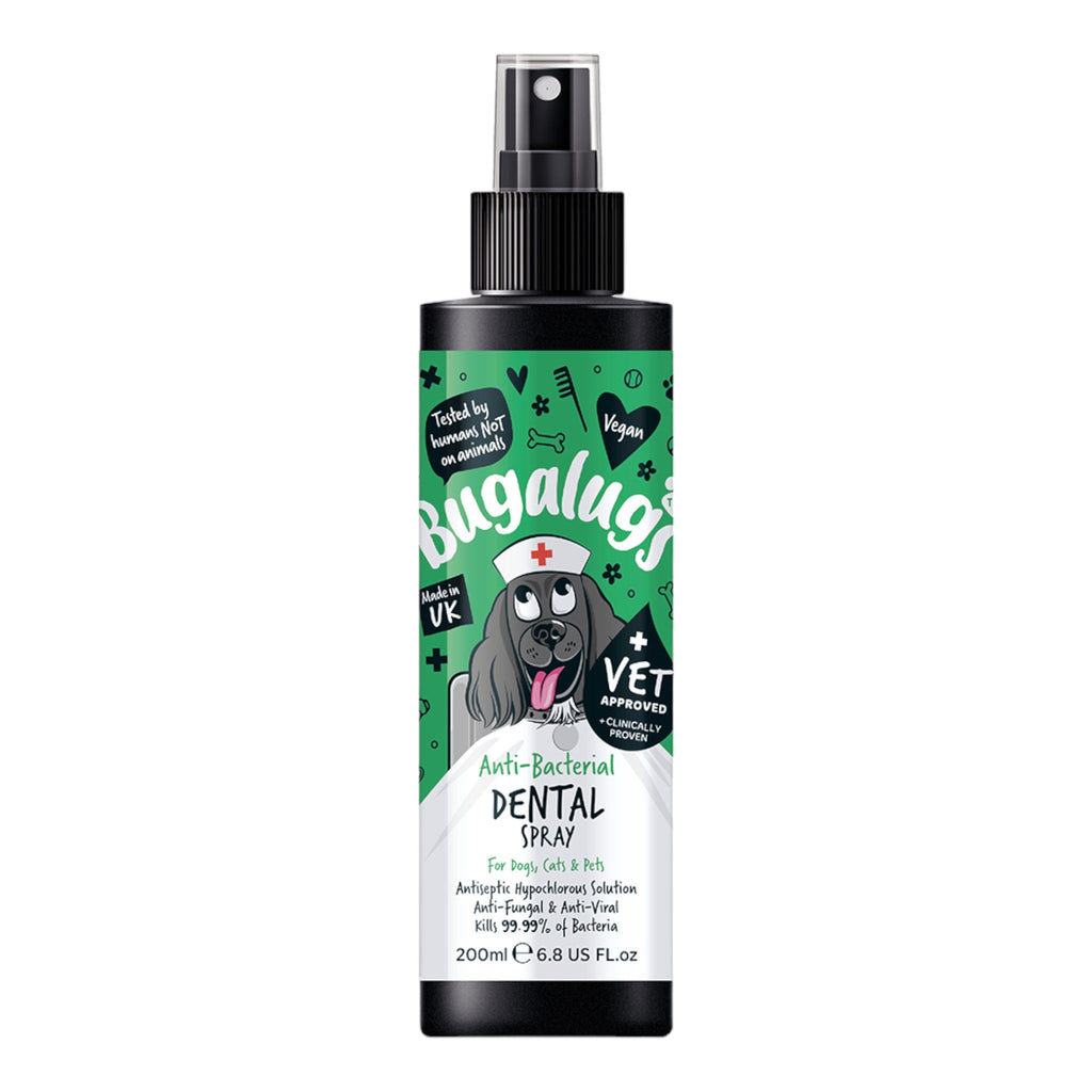 Bugalugs Antibacterial Dental Spray - PetHubb - 5056176299538