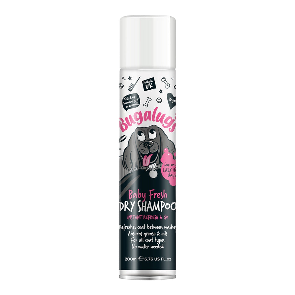 Bugalugs Baby Fresh Dry Dog Shampoo - PetHubb - 5056176254599