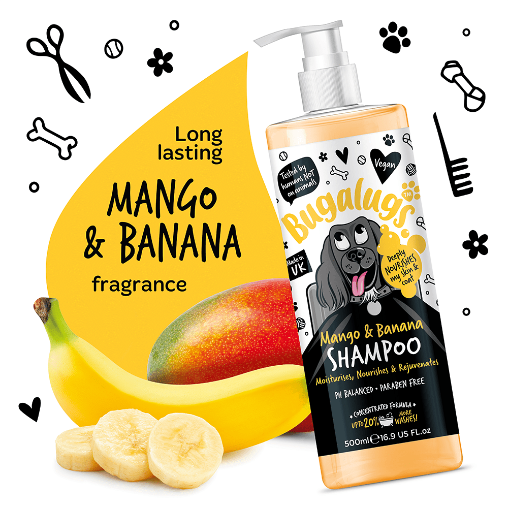 Bugalugs Mango & Banana Shampoo - PetHubb - 5056176298685