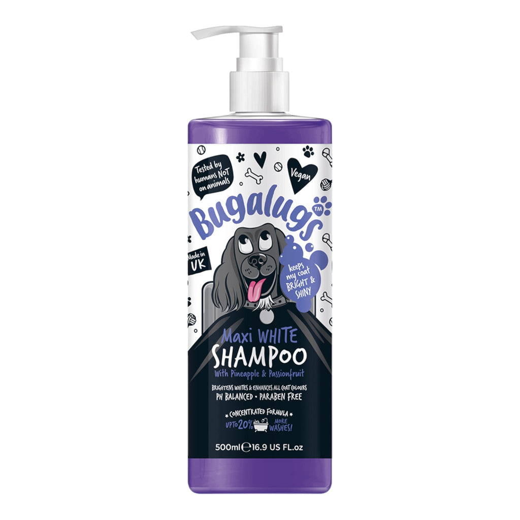 Bugalugs Maxi White Dog Shampoo - PetHubb - 5056176298456