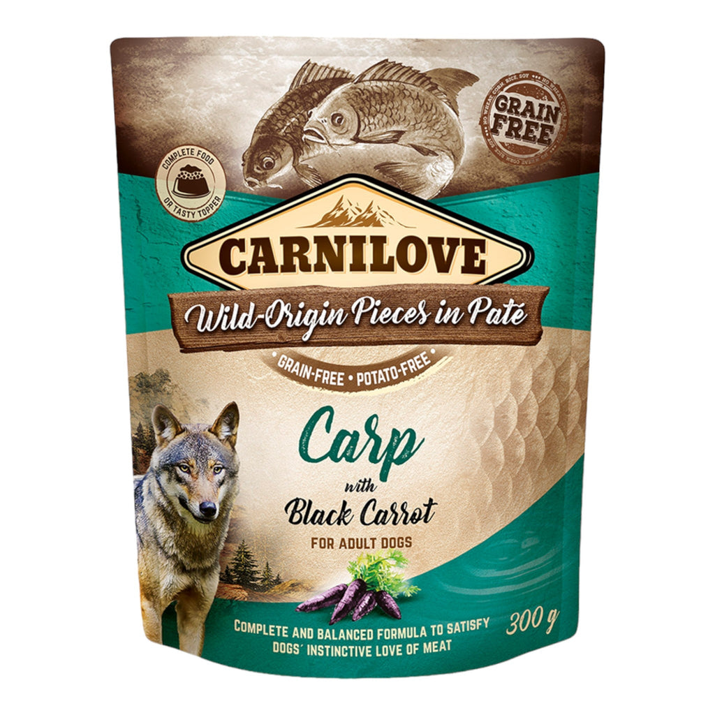 Carnilove Carp With Black Carrot Wet Dog Food - PetHubb - 8595602537785