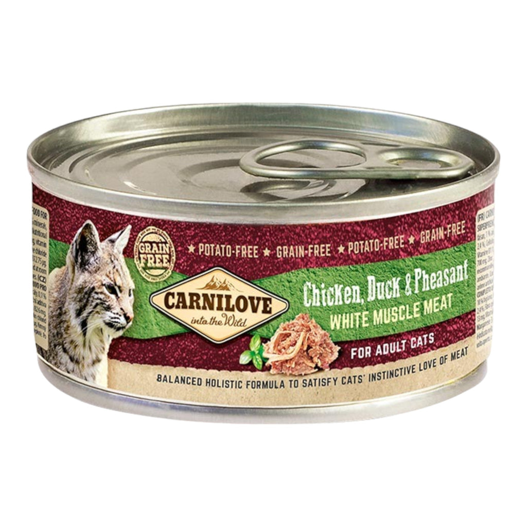 Carnilove Chicken, Duck & Pheasant Wet Cat Food - PetHubb - 8595602528981