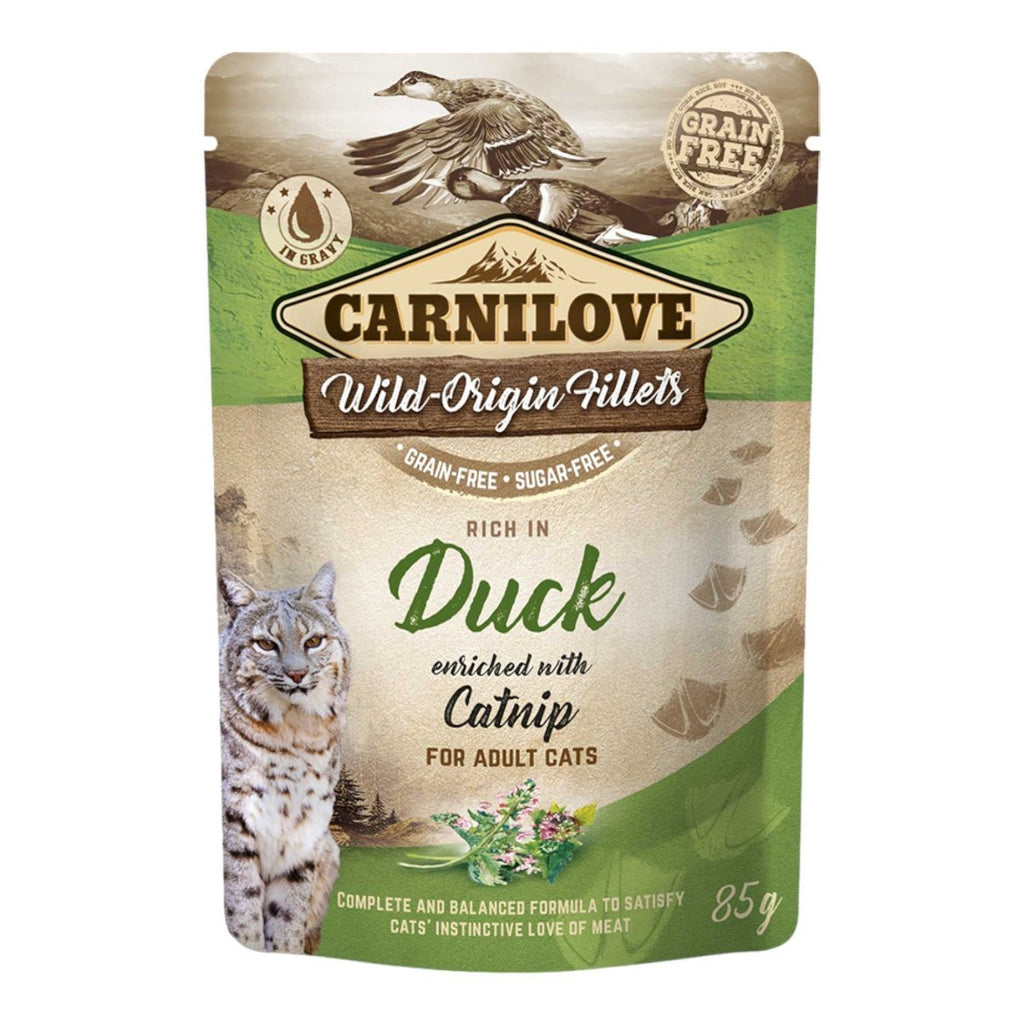 Carnilove Duck Enriched With Catnip Wet Cat Food - PetHubb - 8595602537600