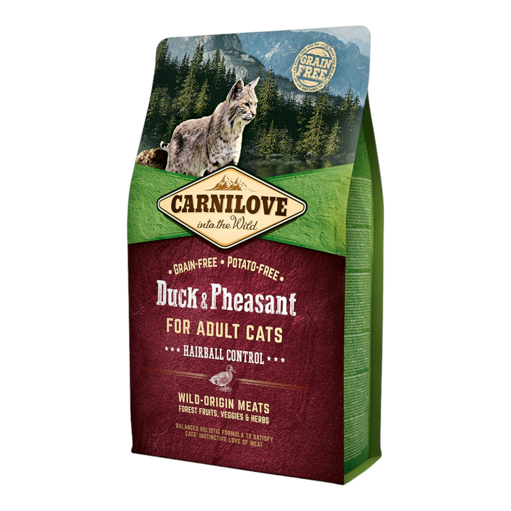 Carnilove Duck & Pheasant Adult Dry Cat Food - PetHubb - 8595602512348