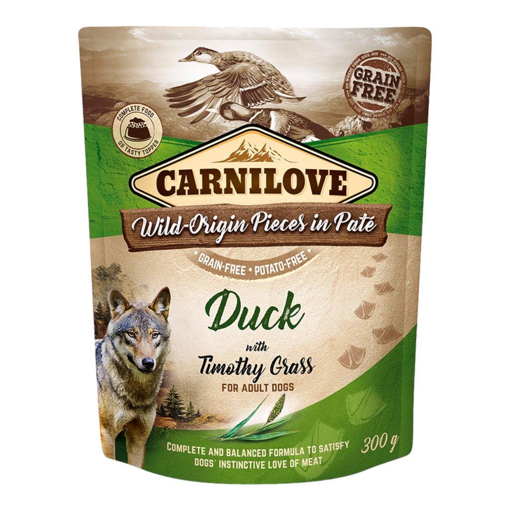 Carnilove Duck With Timothy Grass Wet Dog Food - PetHubb - 8595602537815