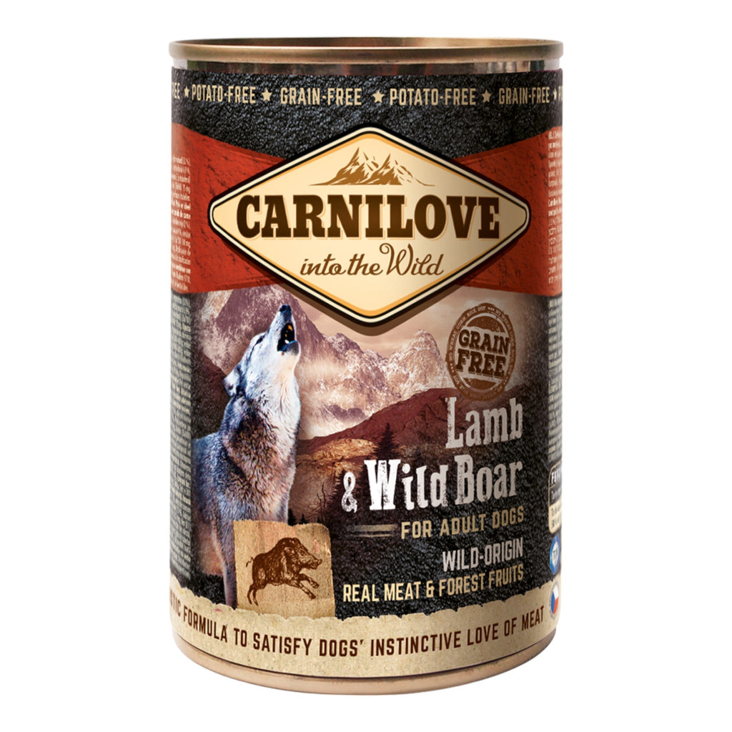 Carnilove Lamb & Wild Boar Adult Wet Dog Food - PetHubb - 8595602529315