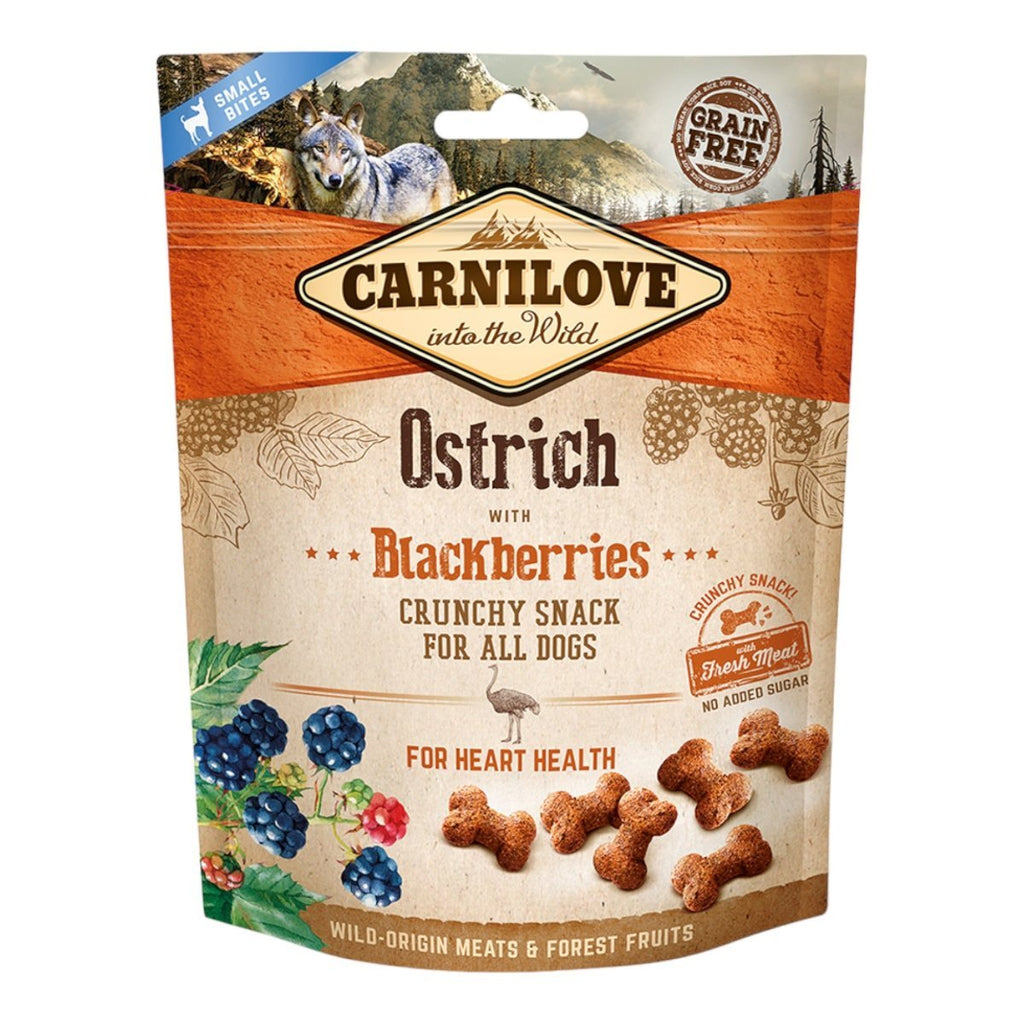 Carnilove Ostrich With Blackberries Crunchy Snack For Dogs - PetHubb - 8595602527274