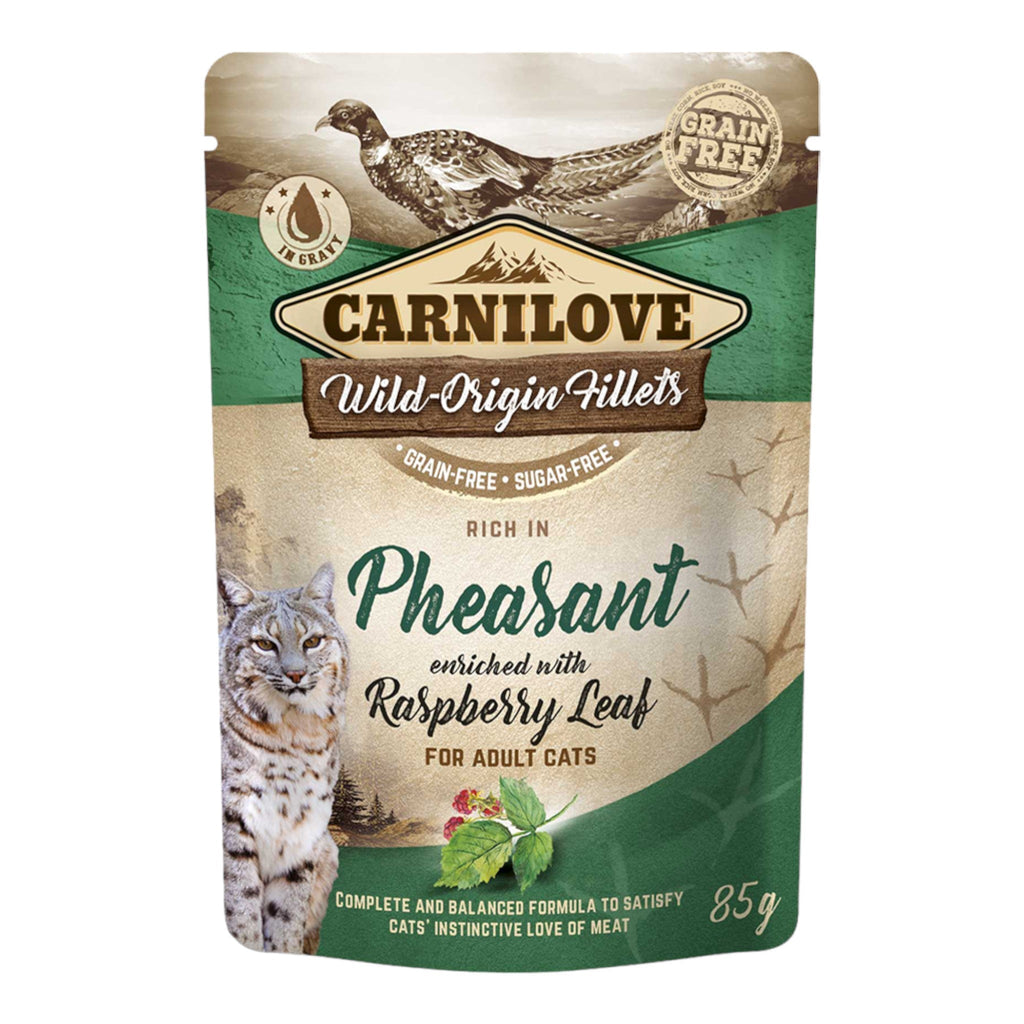 Carnilove Pheasant Enriched With Raspberry Leaves Wet Cat Food - PetHubb - 8595602537617