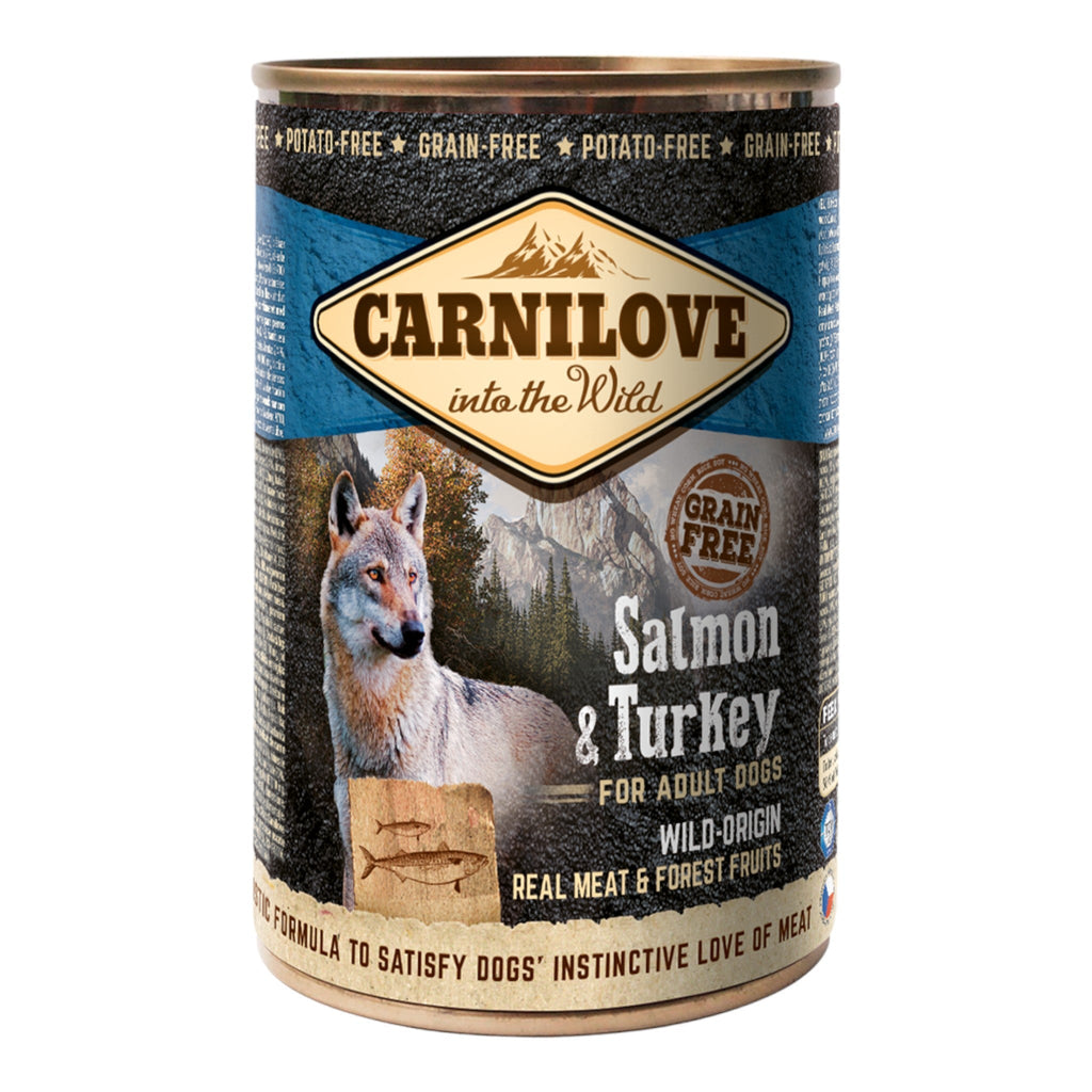 Carnilove Salmon & Turkey Adult Dogs Wet Food - PetHubb - 8595602529278