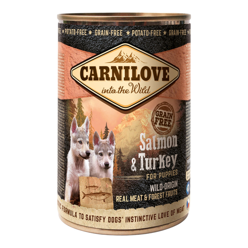 Carnilove Salmon & Turkey Puppies Wet Food - PetHubb - 8595602529254