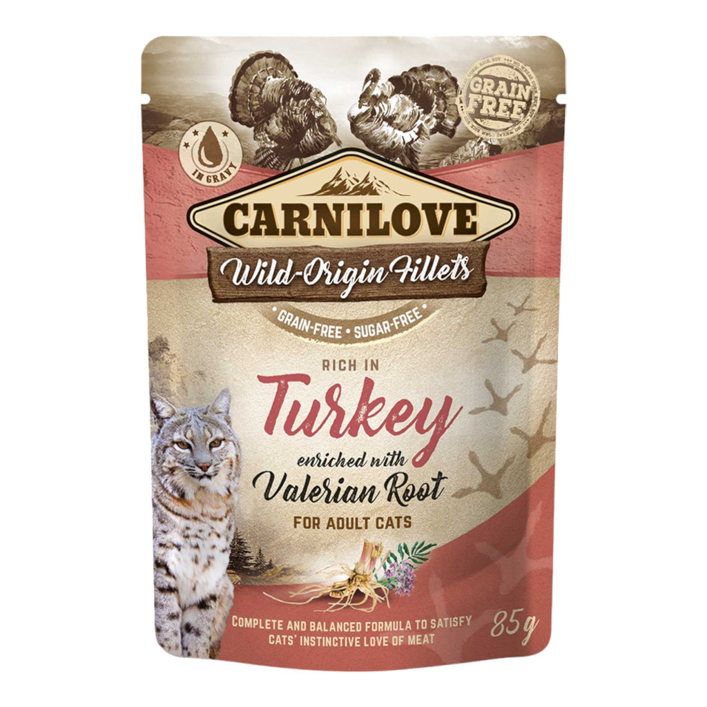 Carnilove Turkey Enriched With Valerian Root Wet Cat Food - PetHubb - 8595602537587