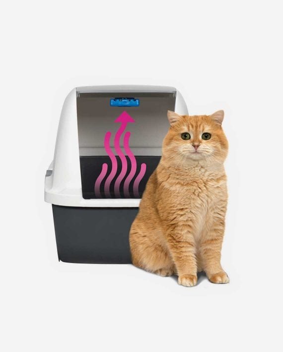 Catit Magic Blue - Airpurifier For Litter Boxes - PetHubb - HA44305W