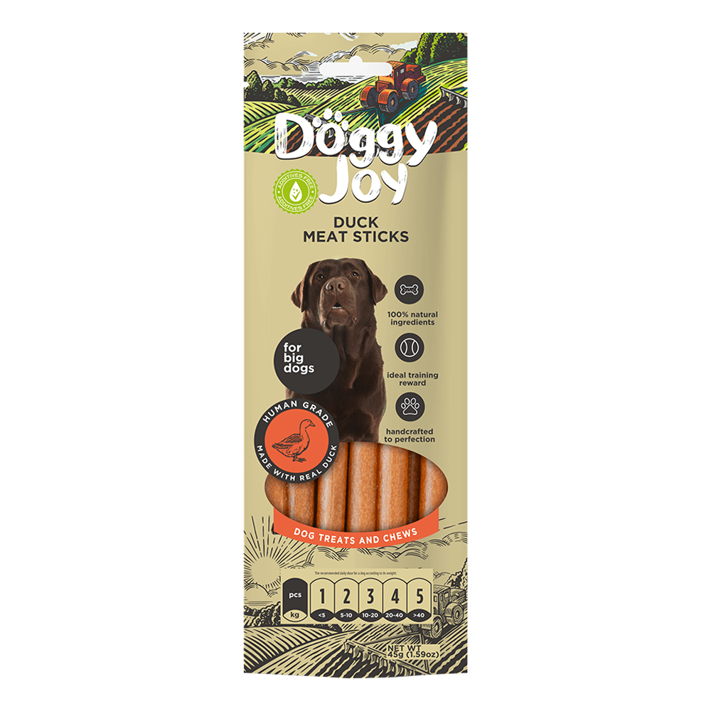 Doggy Joy Duck Meat Sticks Dog Treats - PetHubb - 4751035550232