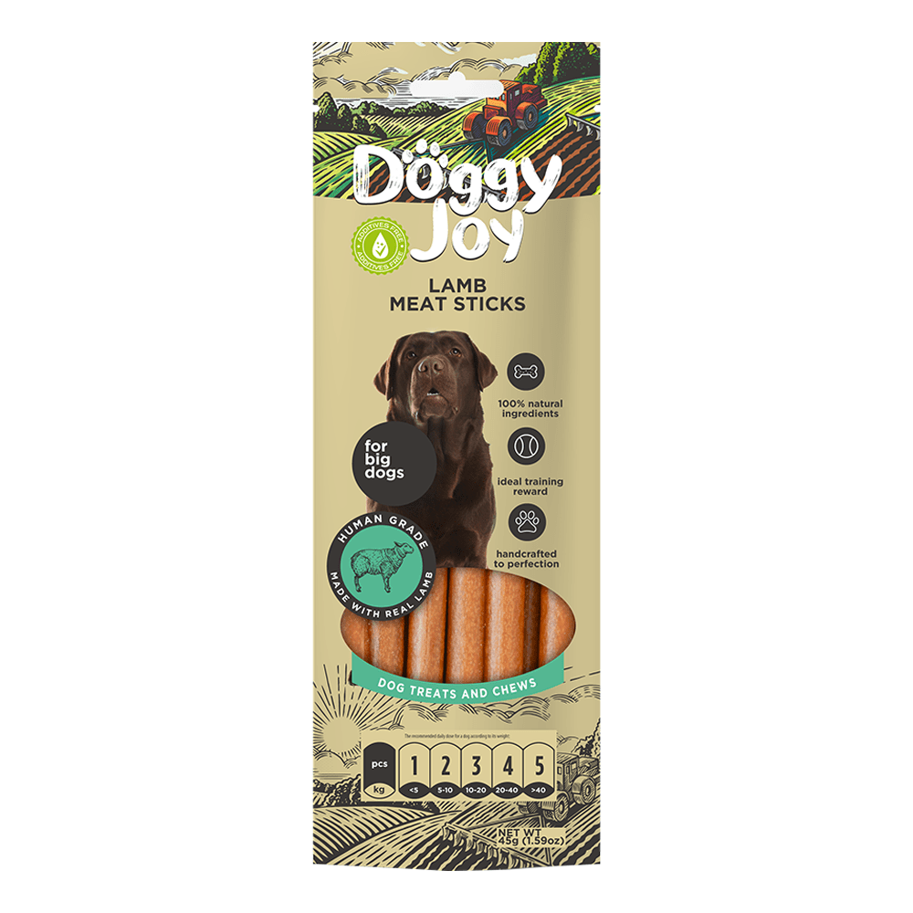 Doggy Joy Lamb Meat Sticks Dog Treats - PetHubb - 4751035550201