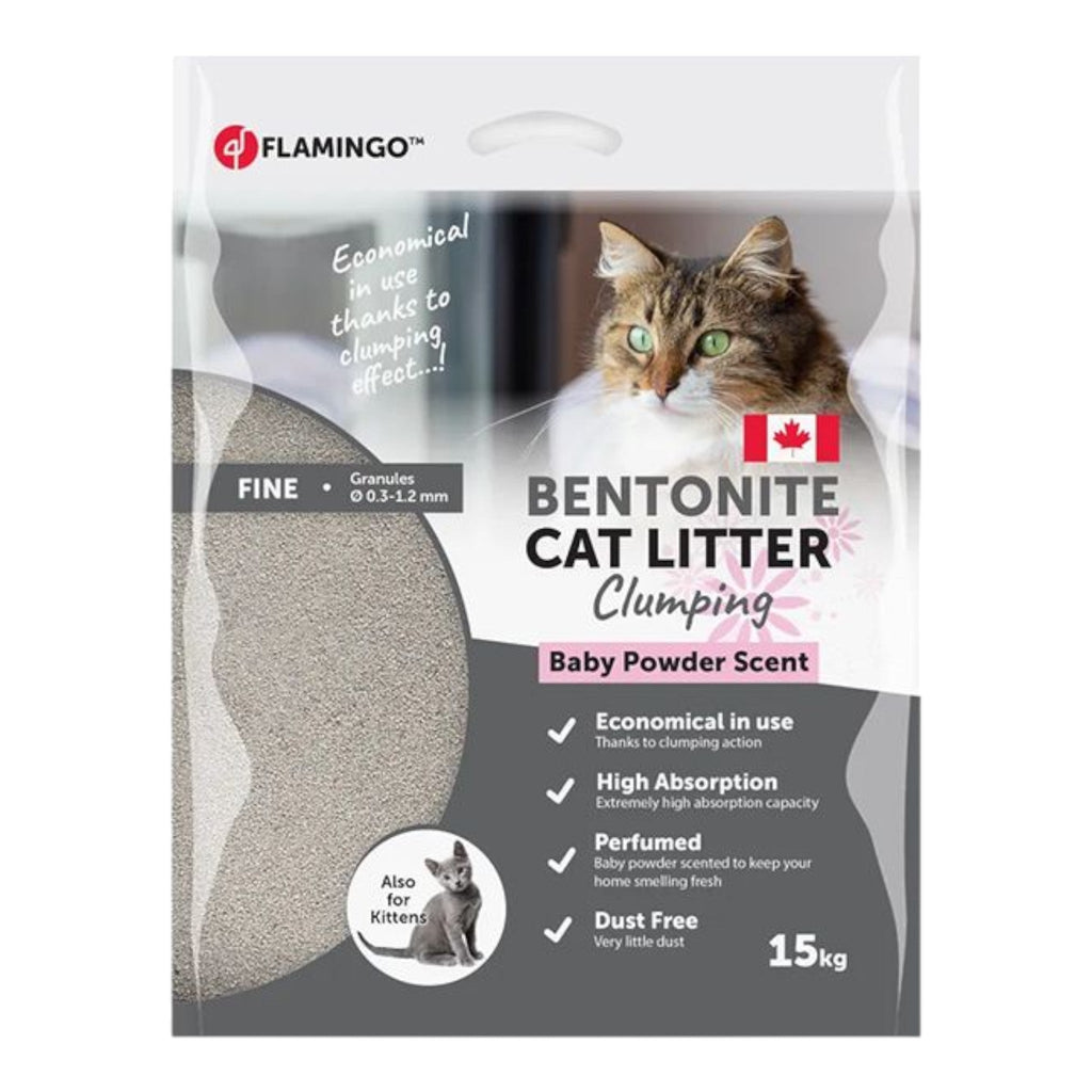 Flamingo Bentonite Clumping Cat Litter - PetHubb - 560117