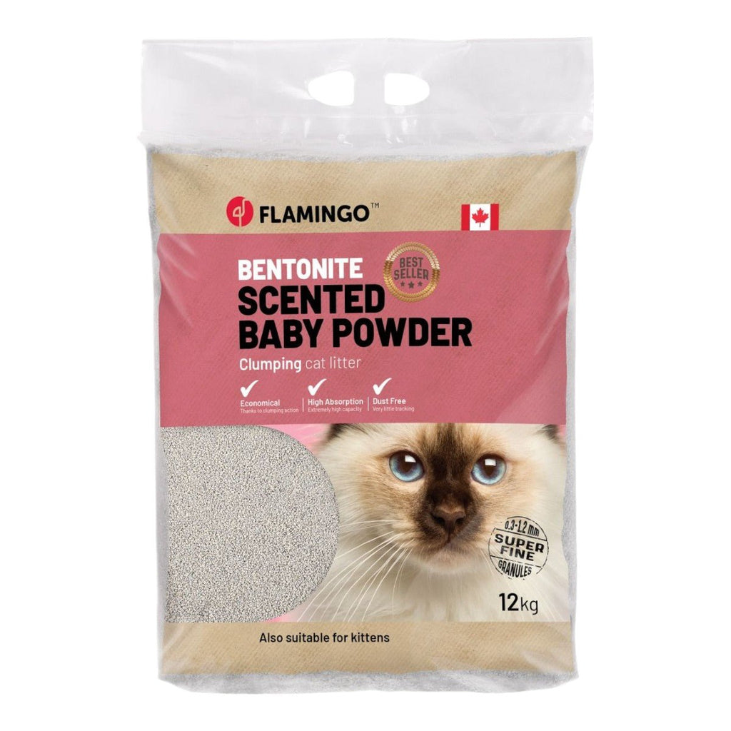 Flamingo Bentonite Scented Clumping Cat Litter - PetHubb - 561546