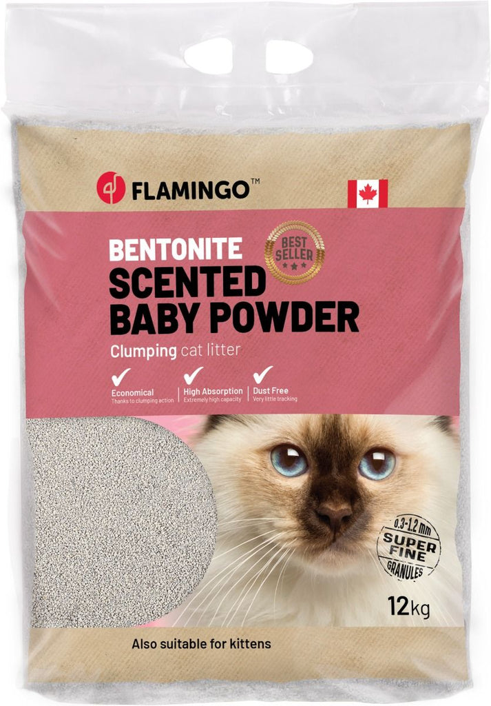 Flamingo Bentonite Scented Clumping Cat Litter - PetHubb - 561546