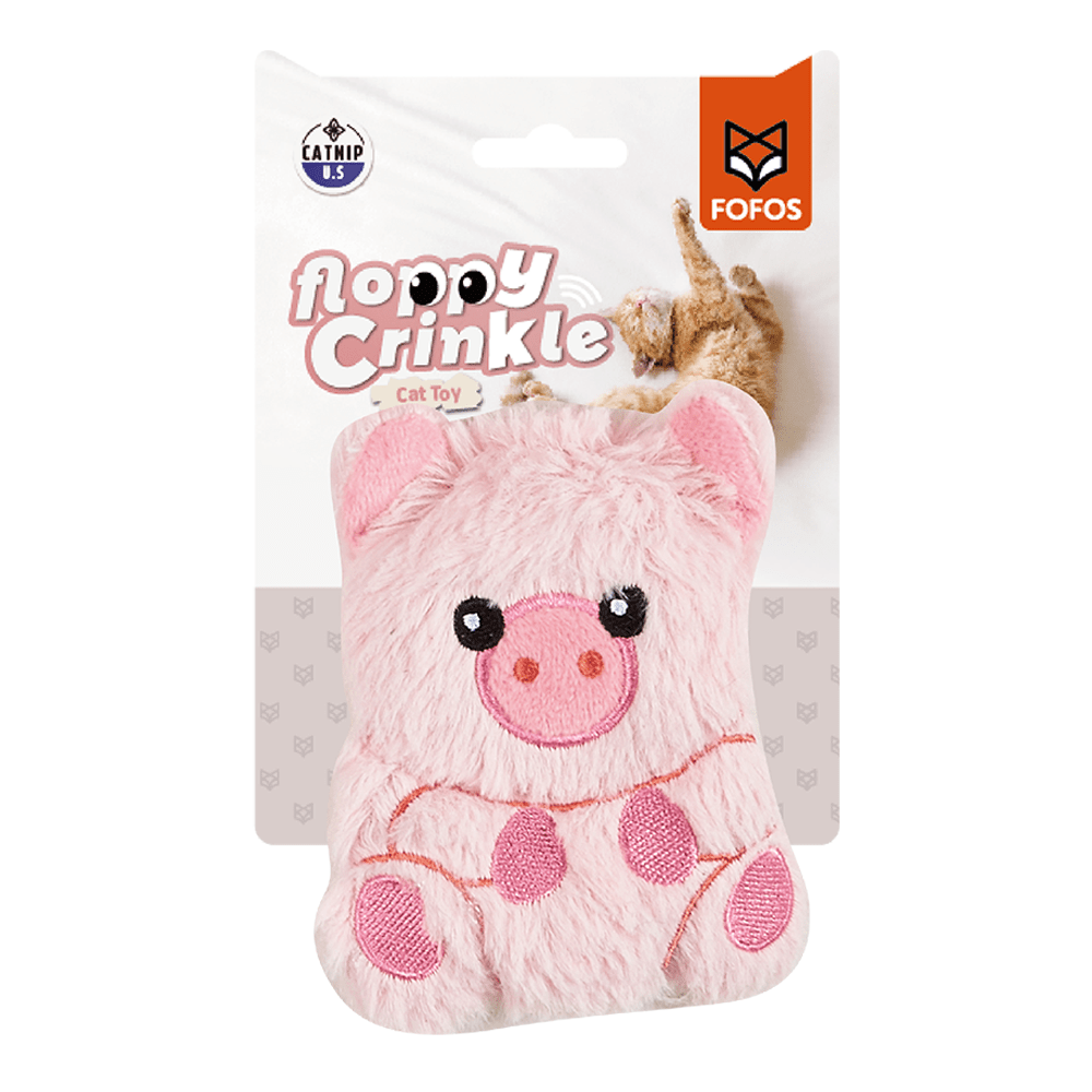 FOFOS Floppy Crinkle Cat Toy - PetHubb - 6971067407245