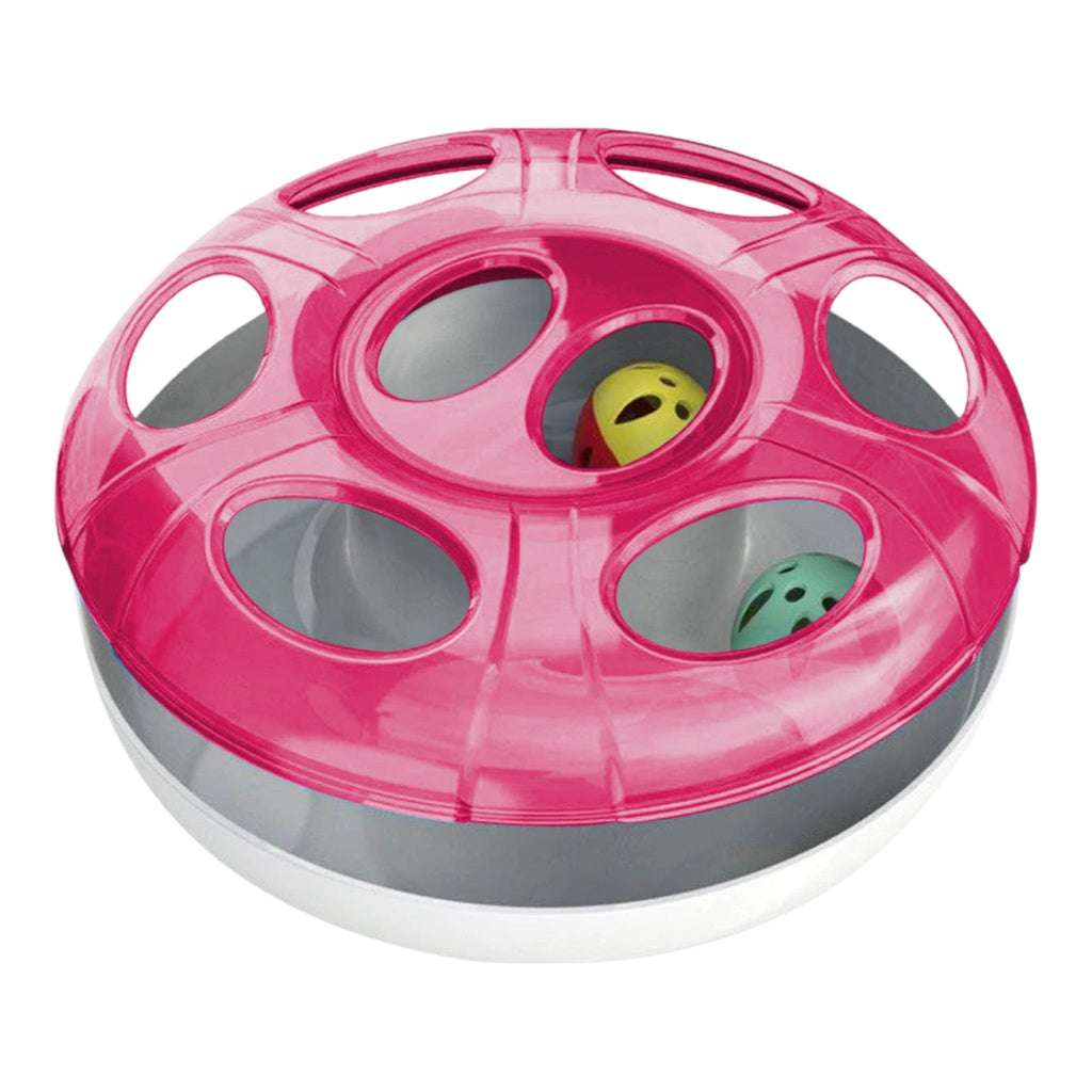 Georplast Ufo Interactive Cat Toy - PetHubb - 8016040106055 - Pink