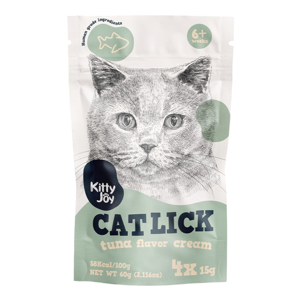 Kitty Joy Cat Lick Tuna Flavor Cream Cat Treats - PetHubb - 4751035551123