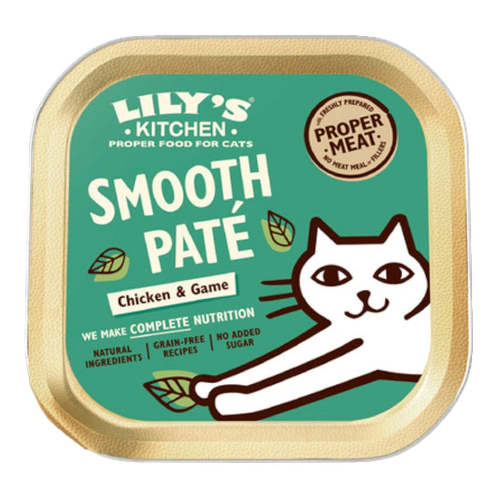 Lily's Kitchen Chicken & Game Pate Wet Cat Food - PetHubb - 101198 - 1