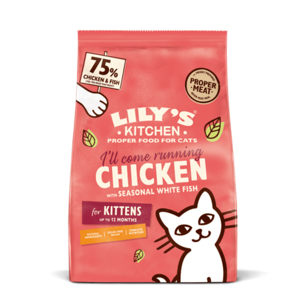 Lily's Kitchen Chicken & White Fish Kitten Dry Food - PetHubb - 101161 - 1