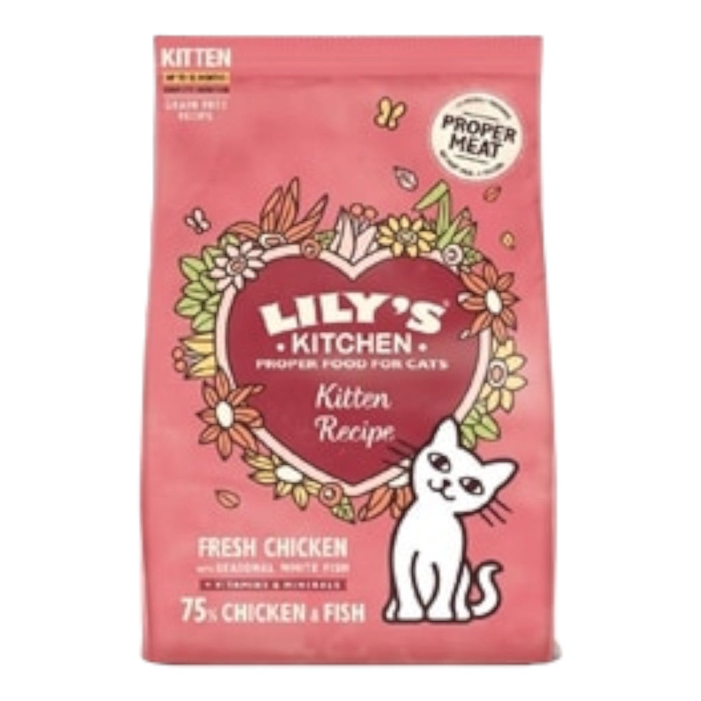 Lily's Kitchen Chicken & White Fish Kitten Dry Food - PetHubb - 101161 - 1