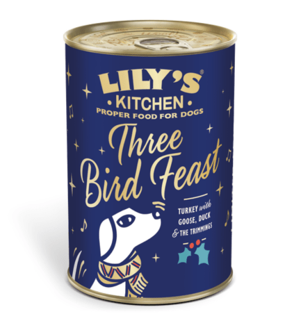 Lily's Kitchen Christmas Three Bird Feast Wet Dog Food - PetHubb - 106097 - 1