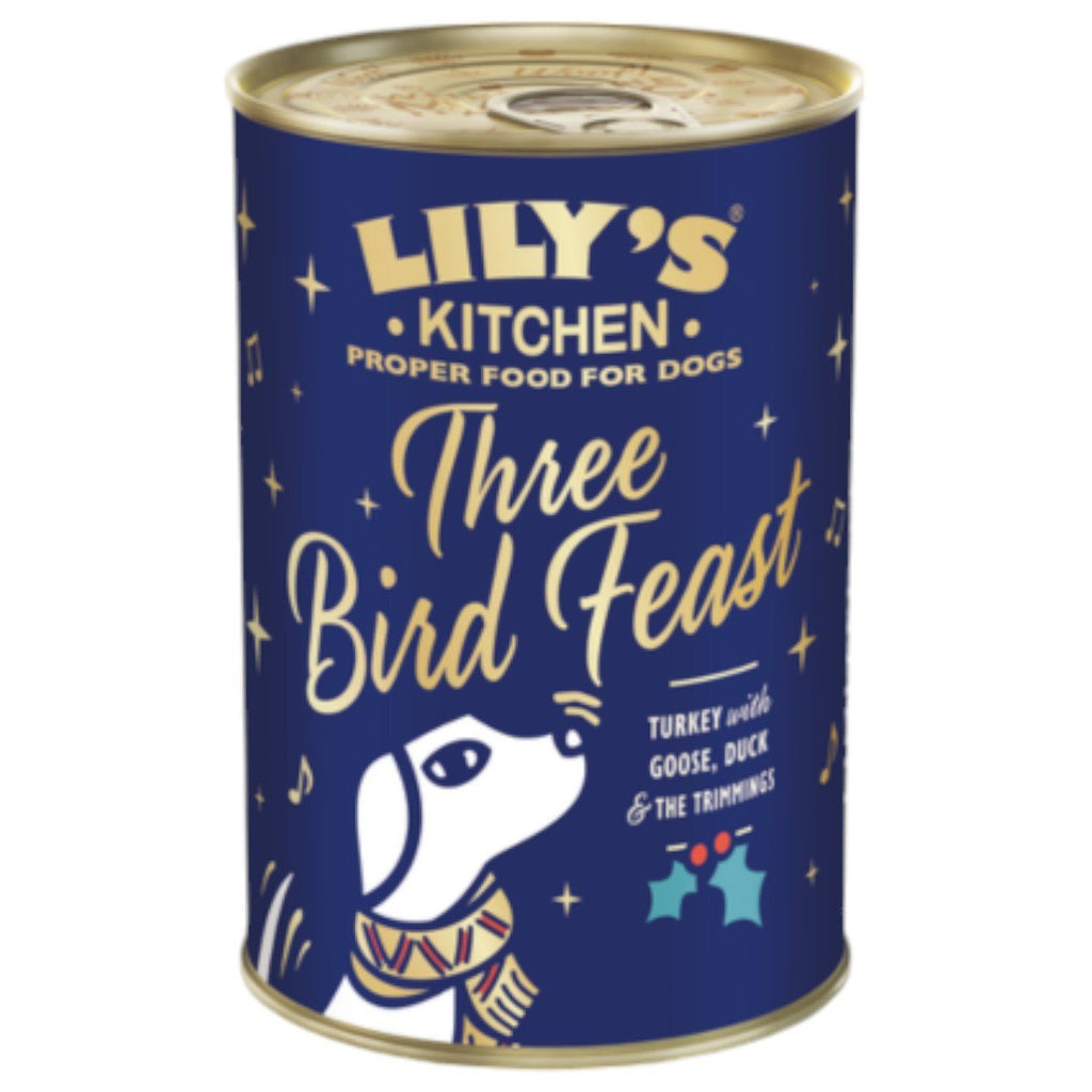 Lily's Kitchen Christmas Three Bird Feast Wet Dog Food - PetHubb - 106097 - 1