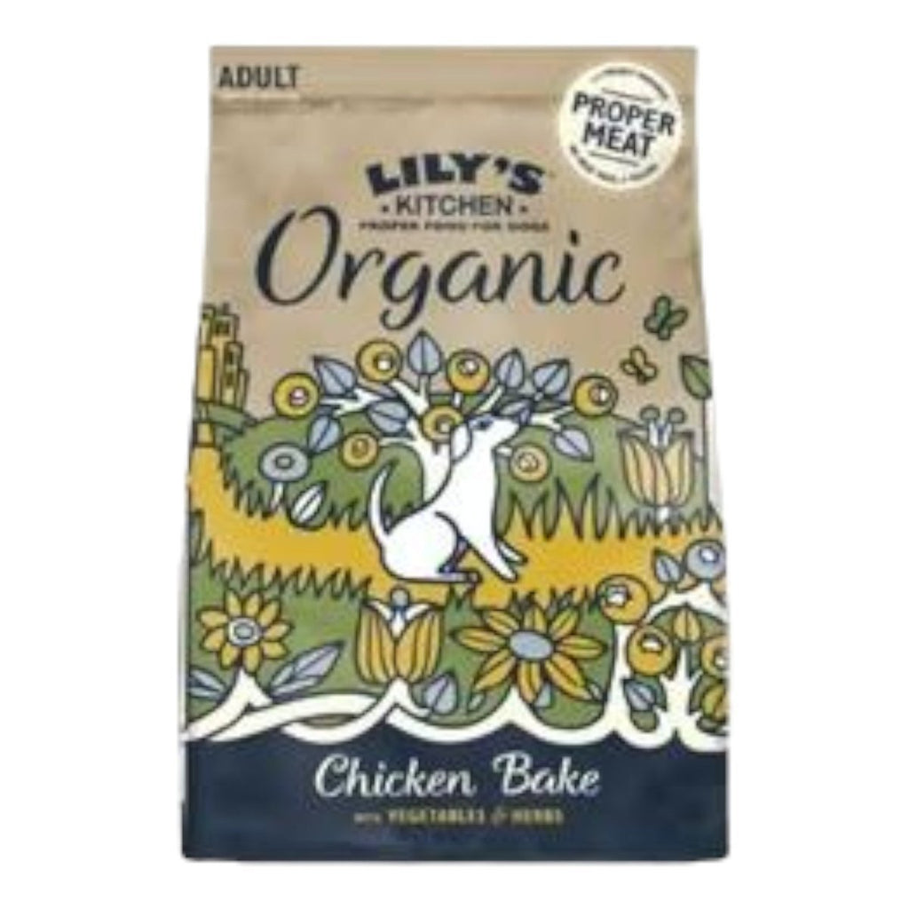 Lily's Kitchen Organic Chicken Bake With Vegetable & Herb Adult Dry Dog Food - PetHubb - 101158 - 1