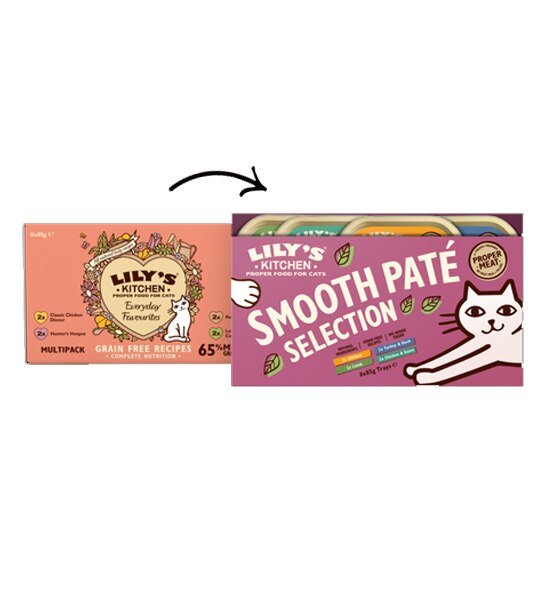 Lily's Kitchen Pate Selection Multipack Wet Cat Food - PetHubb - 101200 - 1