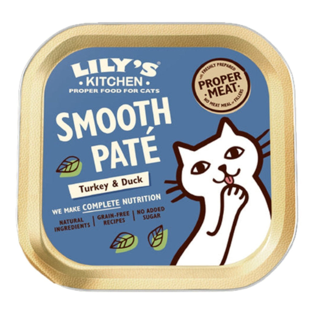 Lily's Kitchen Turkey & Duck Pate Wet Cat Food - PetHubb - 101190 - 1