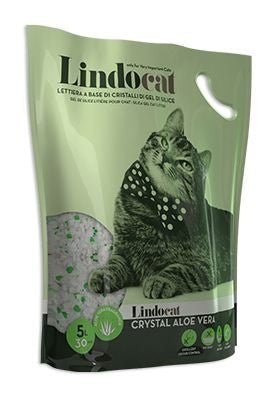 LindoCat Aloe Vera Scent (Silicagel) Crystal Non - Clumping Cat Litter - PetHubb - LITRCLLC - TSNSILALO