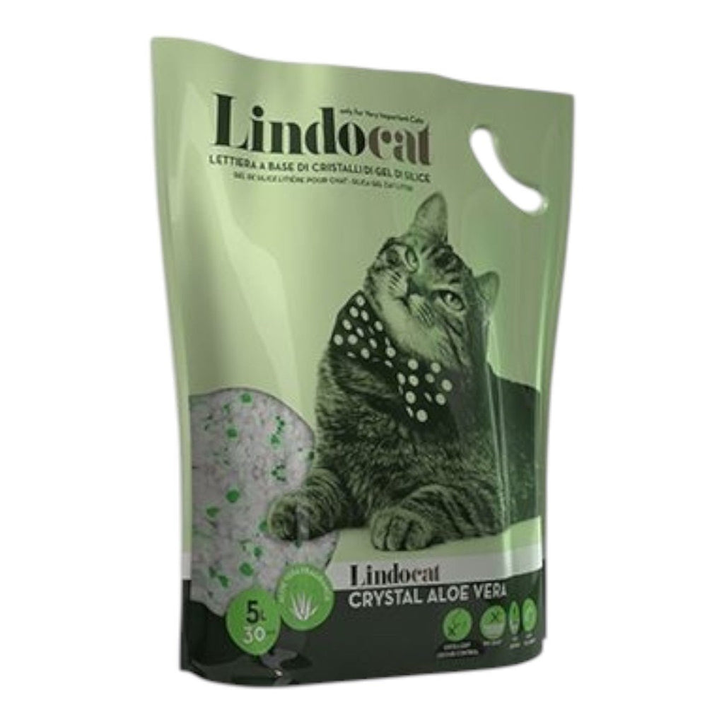 LindoCat Aloe Vera Scent (Silicagel) Crystal Non - Clumping Cat Litter - PetHubb - LITRCLLC - TSNSILALO