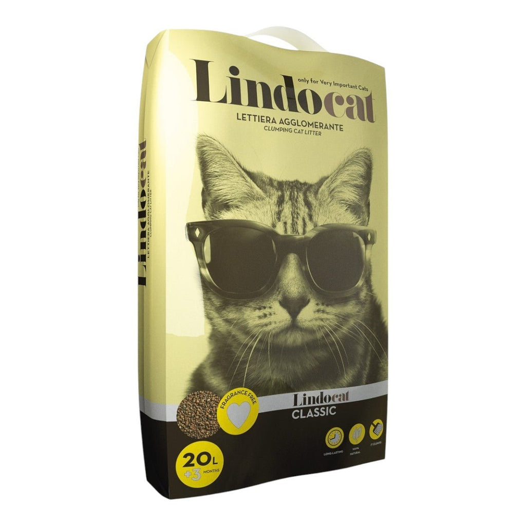 LindoCat Classic Fragrance Free Natural Bentonite Cat Litter - PetHubb - LI1PSCLC - VA20LCCL